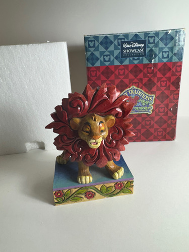 Figura Enesco Jim Shore Disney El Rey Leon Simba Joven (Usado)