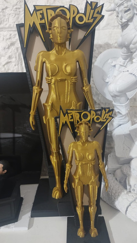 Figura De Maria De La Pelicula Metropolis 35cm Impresion 3d (Usado)