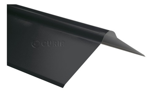 Cumbrera De Chapa Prepintada C25 X 2,44mts De Largo Color Negro