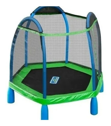 Trampolin Brincolín Infantil Saltos Suaves Red Seguridad 