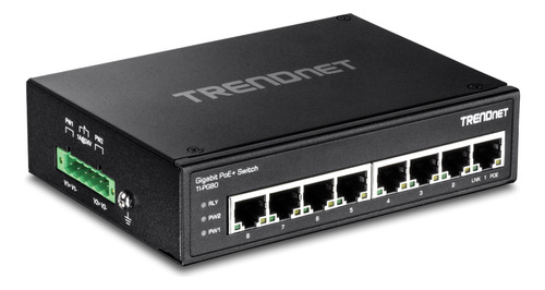 Trendnet Switch Gigabit Poe+ Din-rail 8 Puerto Endurecido No