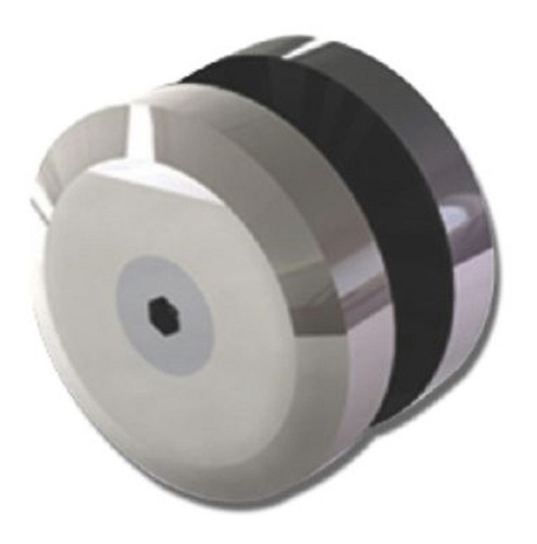 Conector De Vidrio A Vidrio 180° Para Cristal Sin Resaque