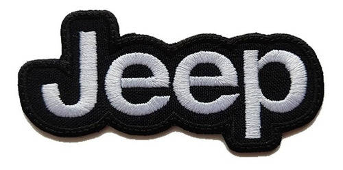 Parche Bordado Jeep, Emblema Jeep, Logo Jeep Bordado