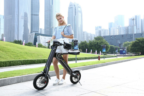 E-cycle /scooter Eléctrico K1r3 - Negro