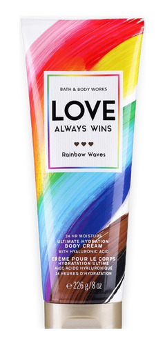 Rainbow Waves / Love Always Wins Crema Bath & Body Works 