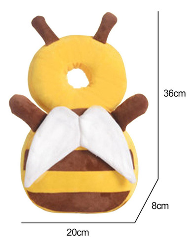 Cc Cojín Protector De Cabeza Baby Para Caminar Y Gatear