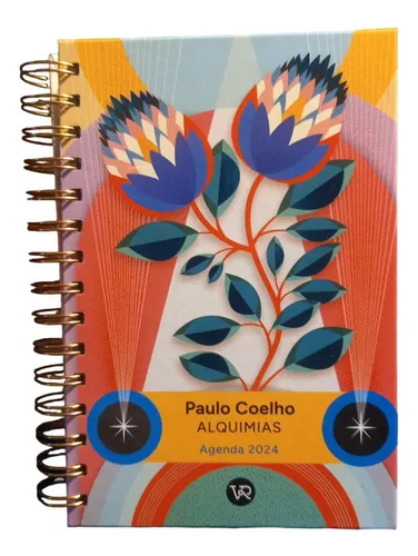 Agenda 2024 Paulo Coelho Encuadernada Cartone Tapa Dura