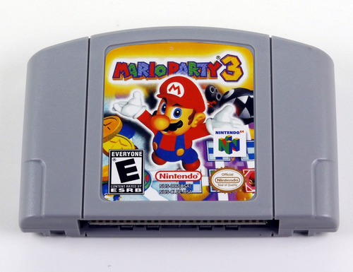 Mario Party 3 Nintendo 64 N64 Americano Salvando