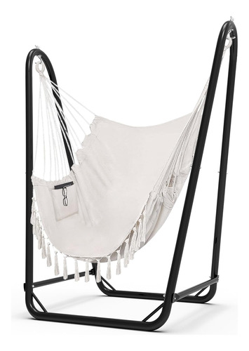 Hammock Chair With Stand,heavyduty Hanging Chair With S...