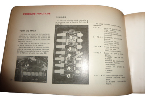 Peugeot 504 E 1979 Libro Manual Original (Usado)