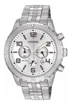 Comprar Reloj Citizen Hombre Crono 100m Fecha Taquímetro An813053a Color de la malla Plateado Color del bisel Plateado Color del fondo Blanco