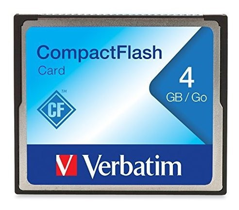 Tarjeta De Memoria Compactflash 4gb Verbatim 
