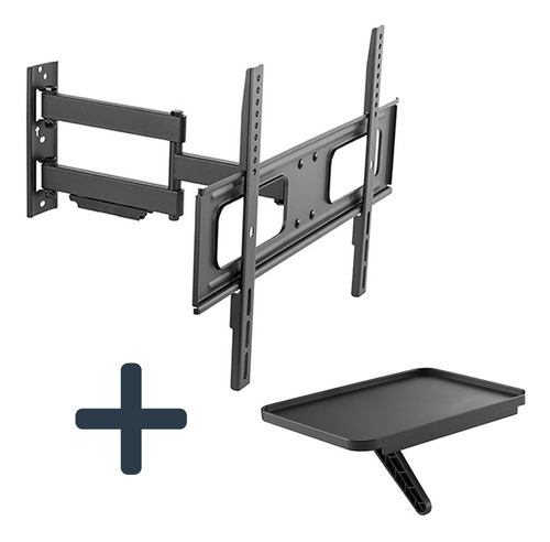 Imagen 1 de 9 de Soporte Tv 32 A 70 Para 50 Kilos !!! + Soporte Canalera