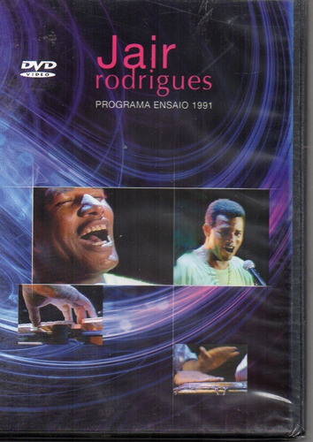 Dvd Jair Rodrigues   Programa Ensaio 1991 