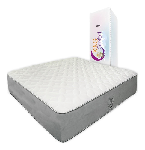 Colchón Matrimonial Hibrido Memory Foam Ergonómico Premium Blanco