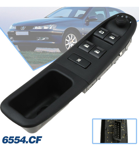 Switch Control Maestro Para Peugeot 406 1995-2004