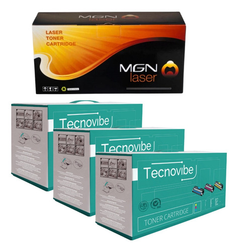 Set X4 Toner Alternativo 350 530 Cp1025 M176 177 1025 1022