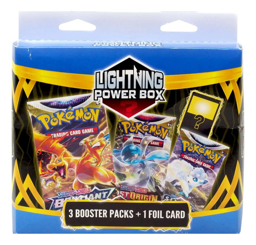 Pokémon Tcg Lightning Power Box Aleatoria De Sobres 