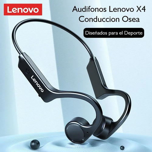 Audifonos Inalambricos De Conduccion Osea Lenovo X4 | Cuotas sin interés
