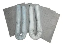Comprar 10 Toalla O Almohadilla Derrames Ind + 2 Cordones Adsorbente