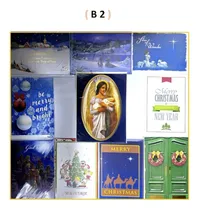 Comprar Tarjetas De Navidad, Pack De 10 Unidades Con Dobres. Variado