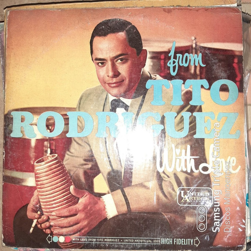 Vinilo With Love From Tito Rodriguez United Artists C4