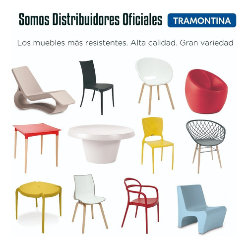 Imagen 4 de 7 de Mesa Ratona Moderna Berta Premium Exterior Tramontina