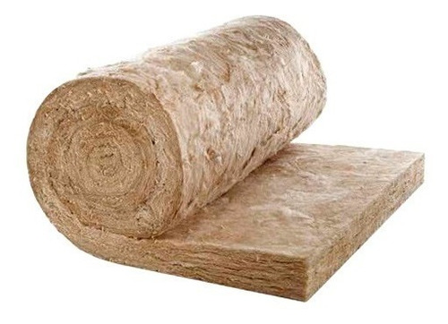 Rollo Asts Fieltro Lana Mineral Roca Sin Revestimiento 100mm