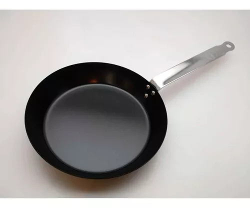 Sartén Acero De Carbono Con Antiadherente - 24 cm — Hudson Cocina