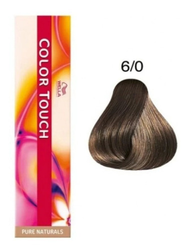 Tinta Semi Permanente Wella Color Touch 60 ml Tono 6/0