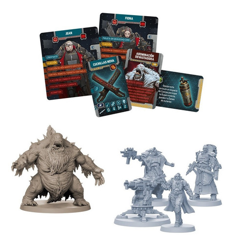 Imagen 2 de 2 de Zombicide Black Ops Expansion Invader Juego De Mesa Español