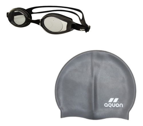 Combo Natación Adulto Antiparra Hydro Ng Y Gorra Silicon Cuo