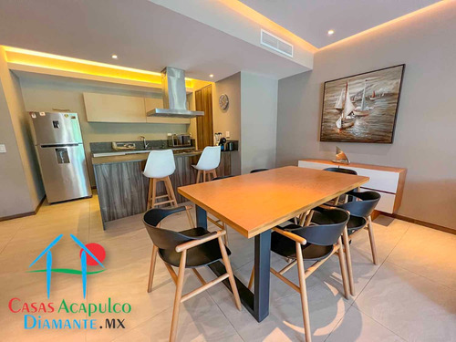 Cad La Isla Emerald K2. Terraza Con Vista A Los Jardines Y Albercas