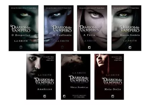 Kit 4 Livros - Coleção Diários Do Vampiro, - Outros Livros - Magazine Luiza