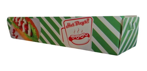 Imagen 4 de 8 de Porta Perro Caliente 18 X 6 Cm ( Pack De 100 Uds )