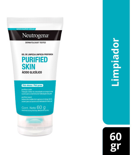 Limpiador Gel De Limpieza Profunda Neutrogena 60g