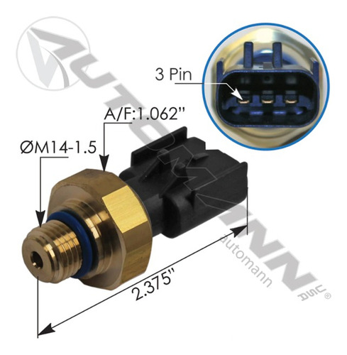 Sensor Presión Aceite Cummins Isxism 4921517 4087991 4921744