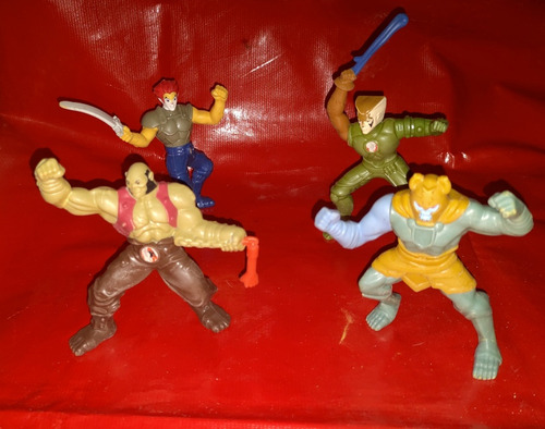 4 Figuras De Los Thundercat De Uso (Usado)