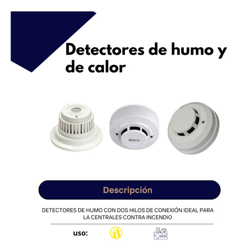 Detector De Humo Iónico, Centrales, Difusores. 