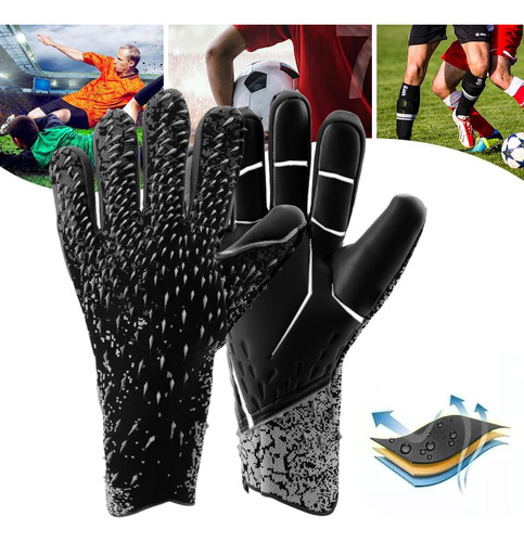 Guantes De Portero De Fútbol Profesional Antideslizantes