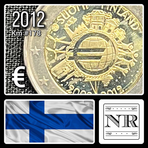 Finlandia - 2 Euros - Año 2012 - Euro Cash - Km #178