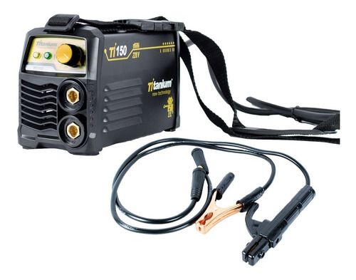 Maquina Inversora De Solda Kit Completo Ti-150 Titanium 220v