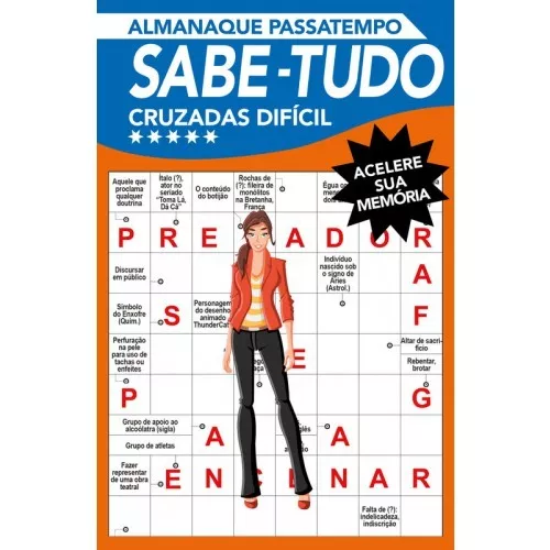 Almanaque Passatempo Sabe Tudo Caca Palavras Medio., De Online. Editora On  Line Alphaville, Capa Mole Em Português