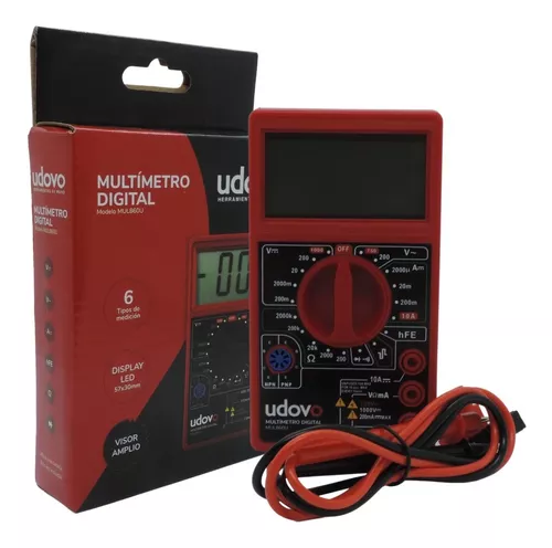 Tester Multimetro Digital Profesional Electricista + Vendido