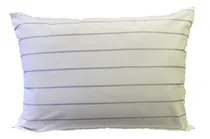 Comprar Pack X 2 Fundas 50x70 De Almohadones Rayado Lienzo Tusor