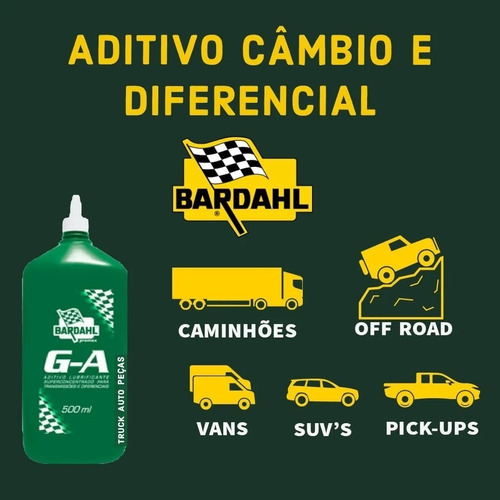 Aditivo Óleo De Câmbio Transmissão Bardahl G-a Ga 500ml