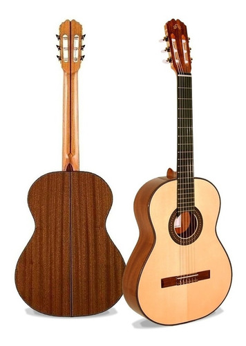 Guitarra Criolla La Alpujarra Modelo 90 Maciza Concierto
