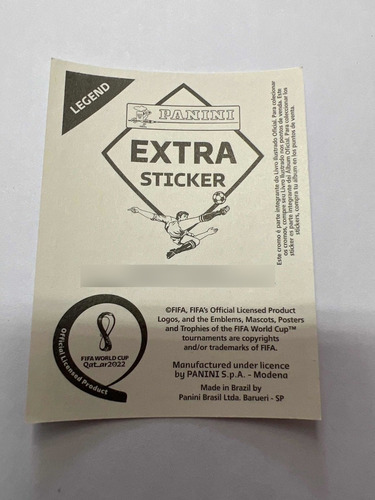 Imagen 2 de 2 de Lámina Panini Extra Sticker Plata Guillermo Ochoa Silver