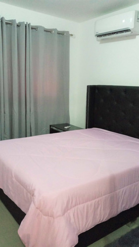 Imagen 13 de 20 de Apartamento Amueblado En Alquiler 3 Habs. En Res. C/piscina Santiago Ajda01