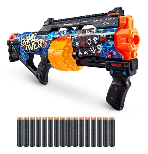 Ametralladora X-shot C/ Dardos Skins Last Stand Jeg 7300